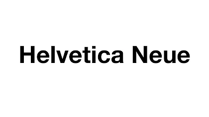 helvetica neue 1