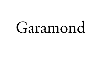 garamond 1