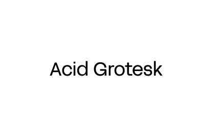acidgrotesk